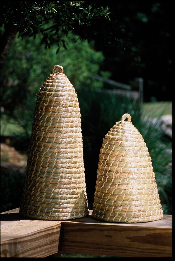 Set Of 2 Extra Tall Bee Skeps