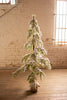 Artificial Frosted Christmas Tree - Large - Hearts Attic 