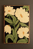 Wood Framed Hand-hooked Art - White Flowers – image 5