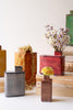 Set of 6 Painted Metal Vases - One Each – image 3