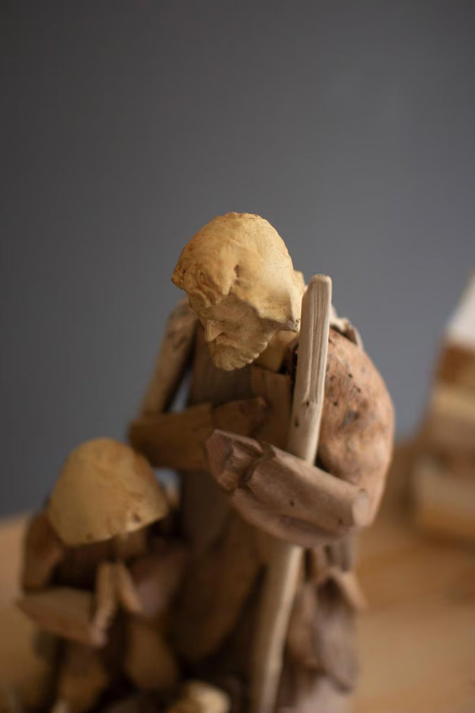 Driftwood Mary, Joseph and Jesus – image 4
