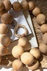 DRIED GOURD BALL GARLAND (MIN 2) — Kalalou NSBE1026K