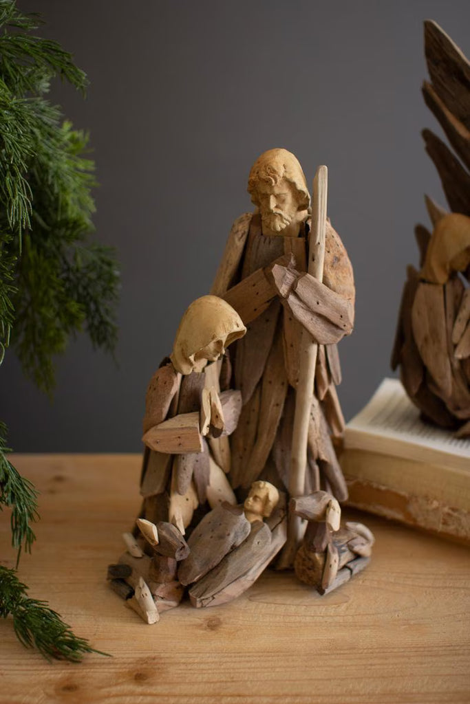 Driftwood Mary, Joseph and Jesus – image 2