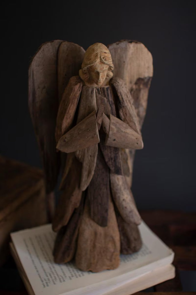 Set of 2 Driftwood Angels – image 4