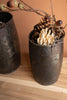 Set of 2 Hammered Iron Buckets with Handles - view 3