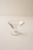 Set of 6 Hammered Glass Martini Glass – image 1