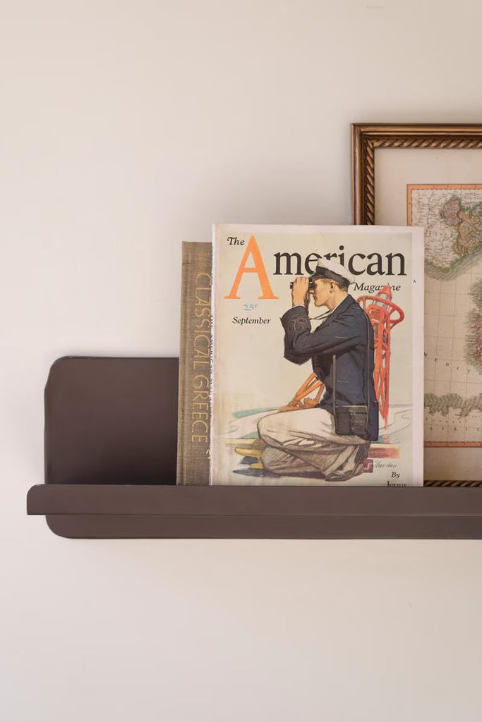 Antique Bronze Wall Shelf – image 4