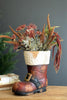 Faux Concrete Santa Boot – image 1