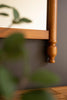 Wood Framed Mirror with Finials – image 3