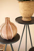 Set of 3 Tall Painted Metal Display Stands – image 3