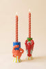 Set of 2 Ceramic Lobster and Crab Taper Candle Holder - view 2
