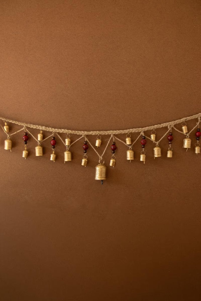Mutli Christmas Bell Garland - view 1