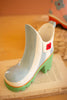 Set of 2 Ceramic Colorful Rubber Boot Vases - view 2