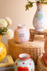 Set of 5 Ceramic Hearts with Words Vases – image 3