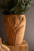 Terracotta Urn with Flowers Detail – image 4