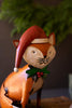 Set of 3 Recycled Metal Christmas Woodland Critters – image 2