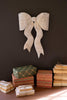 Rustic Metal Christmas Bow Door Hanger – image 1