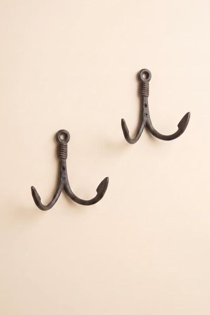 Cast Iron Fishing Hook Hanger - image 3