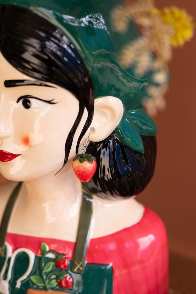 Ceramic Gardner Woman Vase – image 4