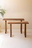 Set of 2 Recycled Wooden Consoles – image 3