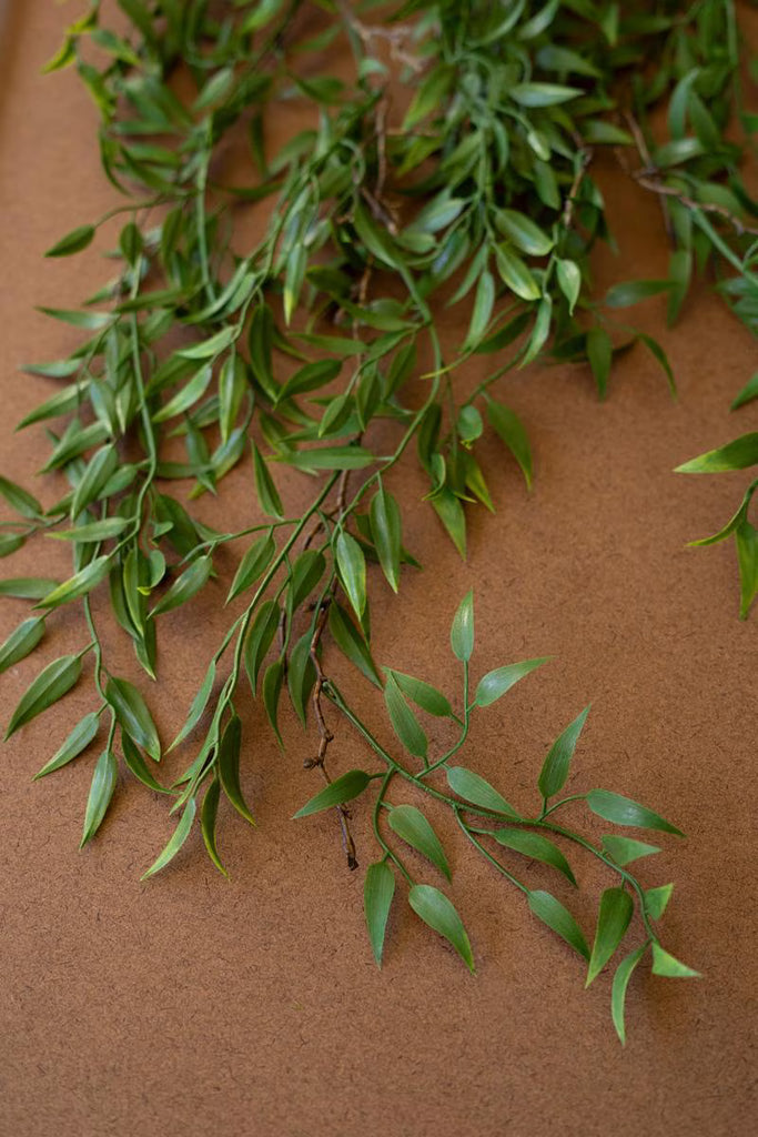 Set of 6 Artificial Leaves Spray - Green – image 3