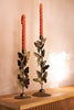 Set of 2 Butterflies Taper Candle Holders - image 5