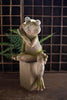 FAUX CONCRETE FROG - LARGE — Kalalou CHE1473
