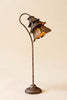 Rustic Metal Table Lamp - Flower – image 4