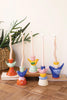Set of 5 Ceramic Birds Taper Candle Holders – image 1