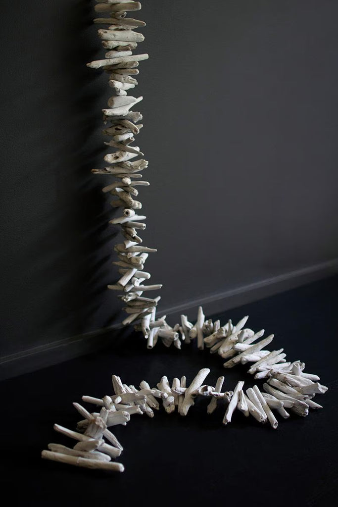 WHITE-WASHED DRIFTWOOD GARLAND (MIN 2) — Kalalou PFR1221K