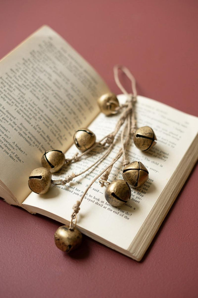 Jingle Bell Bunch on a Jute Rope - image 2