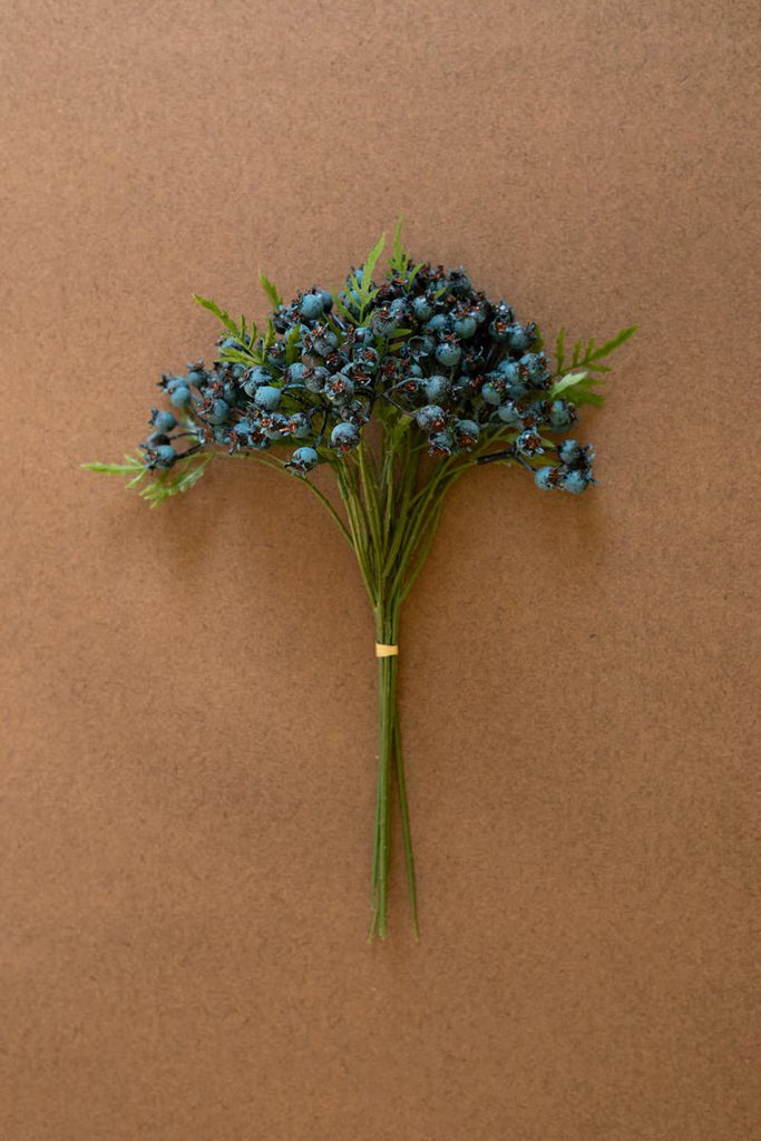 Set of 6 Artificial Blueberry Bundle – image 1
