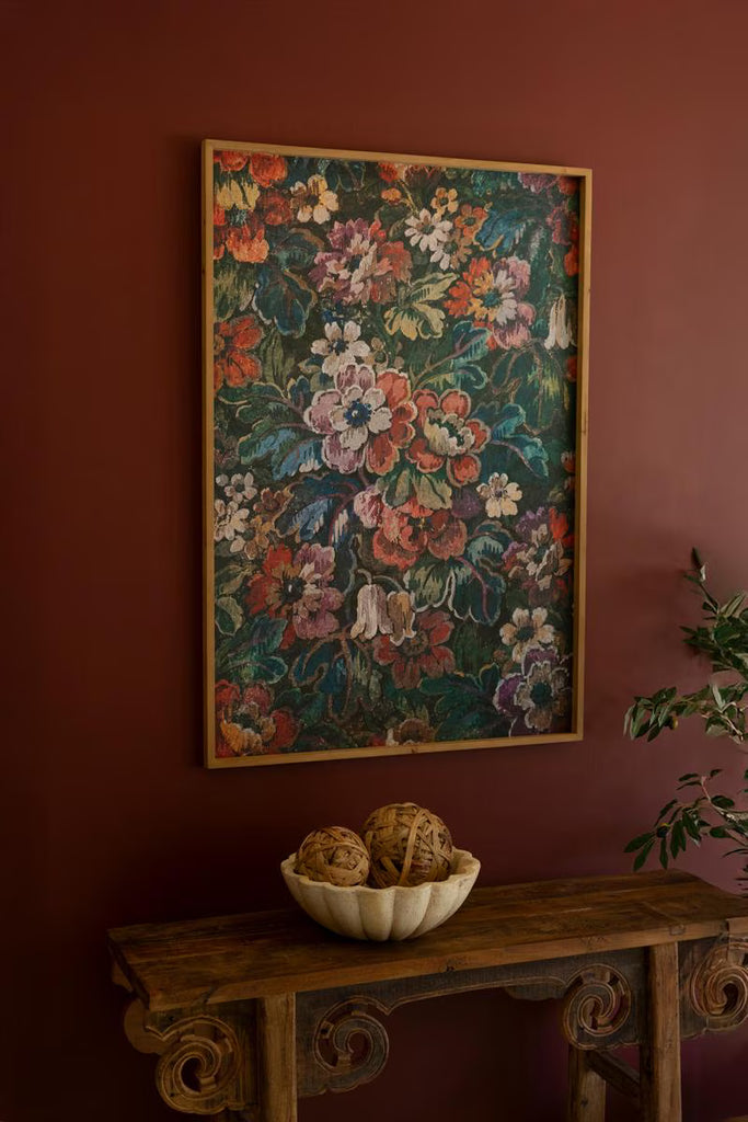 Framed Printed Paper - Floral – image 2