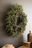 Faux Fir Christmas Wreath with Berries – image 3
