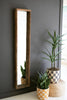 RECYCLED WOOD SHADOW BOX FRAMED MIRROR — Kalalou NMCC1353