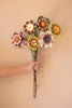 Set of 6 Felt Flowers #9026 – image 1