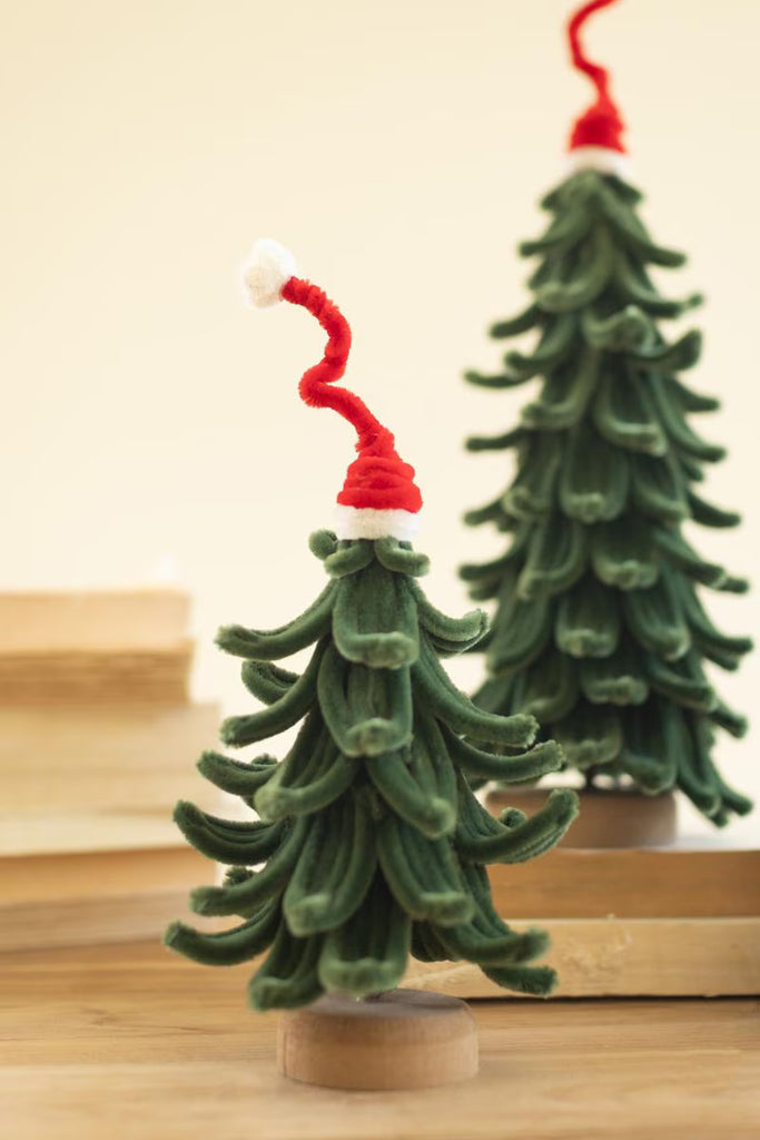 Botanica Set of 3 Christmas Trees with Hats #9070 - view 6