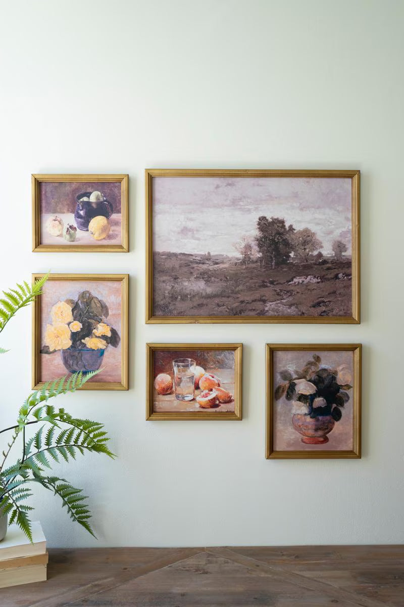 Set of 5 Framed Gallery Wall Prints – image 1
