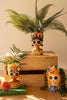 Set of 3 Ceramic Ladies Vases with Fruit Hats – image 5