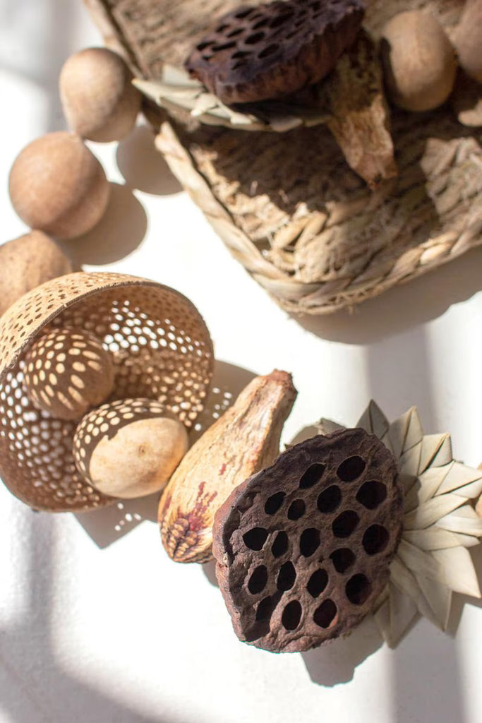 MIXED DRIED BOTANICAL GARLAND (MIN 2) — Kalalou NSBE1030K
