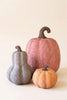 Set of 3 Terracotta Pumpkins – image 3