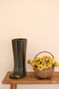 Large Ceramic Green Boot Vase – image 4