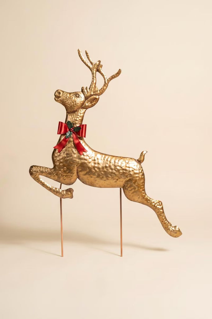 Metal Reindeer Yard Stake – image 4