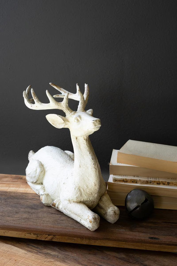 Set of 2 Faux Concrete Deer (min 2) – image 2