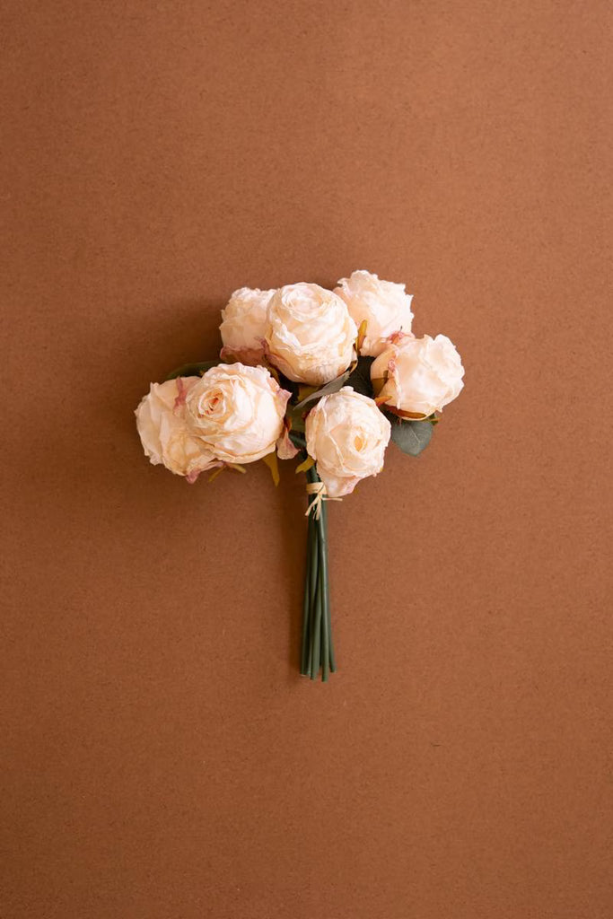 Set of 6 Artificial Rose Bundle – image 1