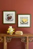 Set of 2 Framed Fruit Prints Under Glass – image 1