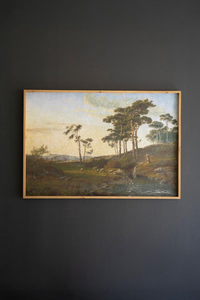 Framed Printed Paper - Landscape – image 1