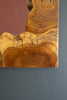 Live-edge Teak Wood Framed Mirror – image 2