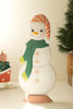 Large Metal Colorful Snowman – image 6