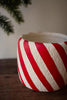 Set of 3 Concrete Candy Cane Planters - image 3